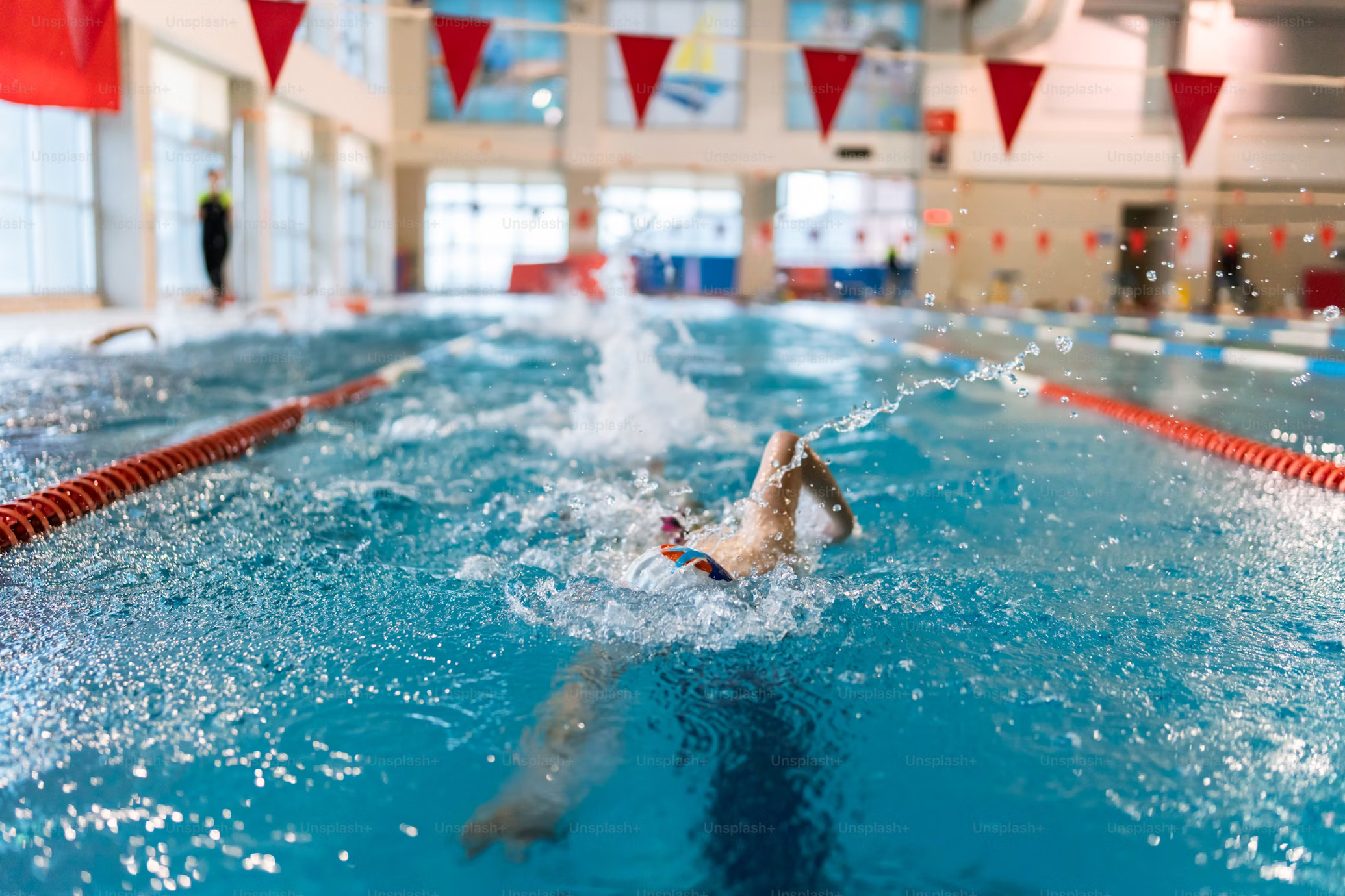 Vapor Barrier for Commercial Indoor Lap Pool