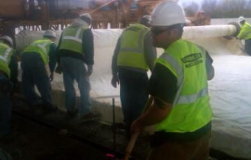 Griffolyn® Concrete Pavement Rain Protection Sheets